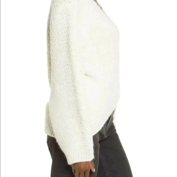 TOPSHOP Ivory Pretty Chunky Wrap Cardigan 12 - Picture 4 of 9